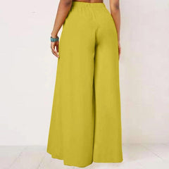 Coraline High Waist Wide Leg Pants Buddhatrends