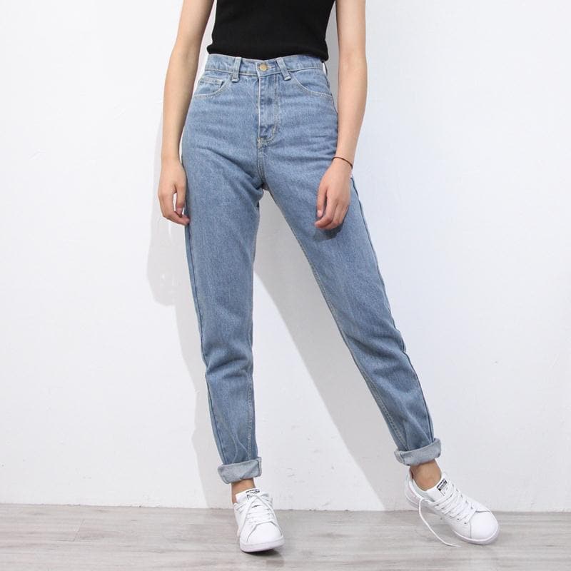 Vera High Waist Boyfriend Jeans Buddhatrends