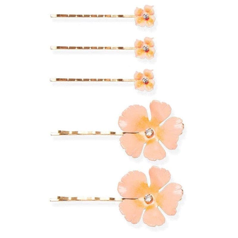 Five Petals Flower Hairpin Set Buddhatrends