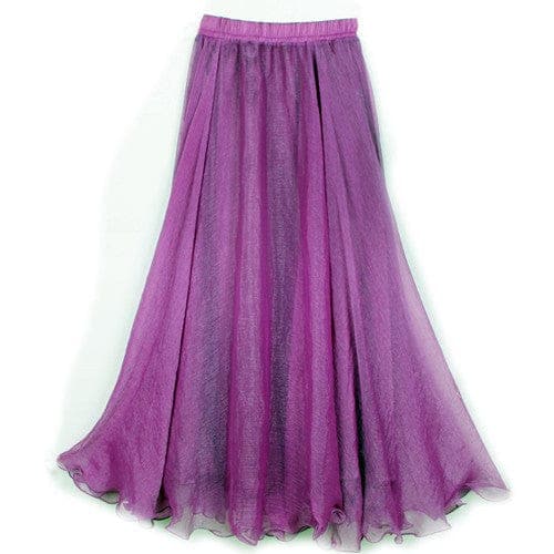 Boho Ruffled Chiffon Skirt Buddhatrends