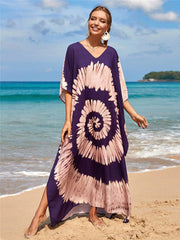 Indigo Tie Dye Dress Buddhatrends