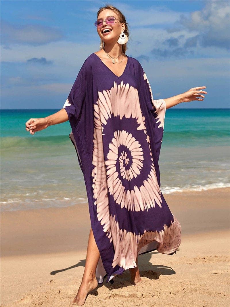 Indigo Tie Dye Dress Buddhatrends