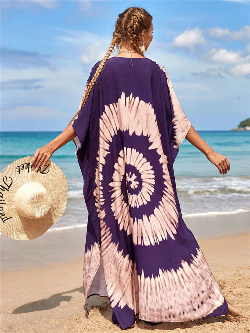 Indigo Tie Dye Dress Buddhatrends