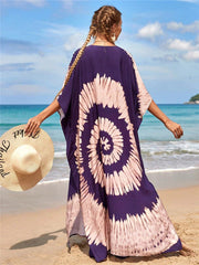 Indigo Tie Dye Dress Buddhatrends