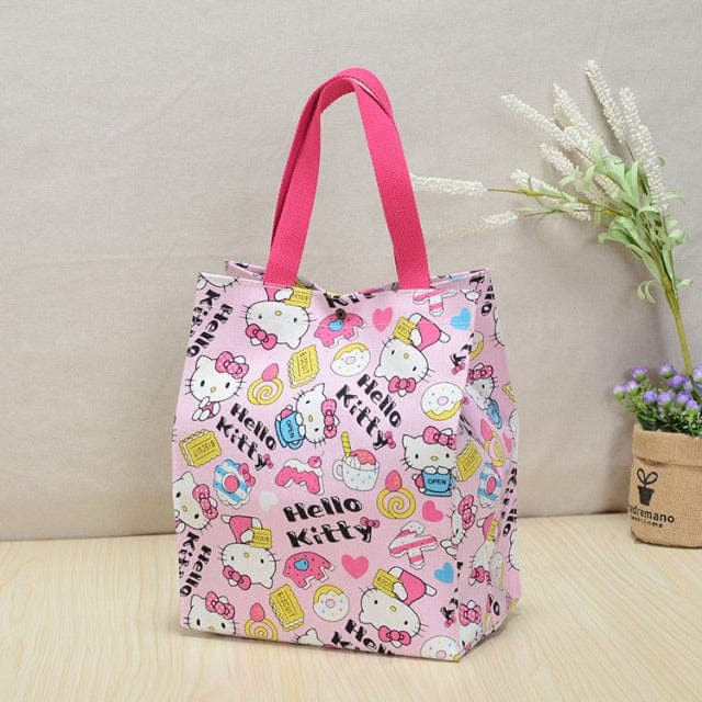 Funky Printed Canvas Shopper Tote Buddhatrends