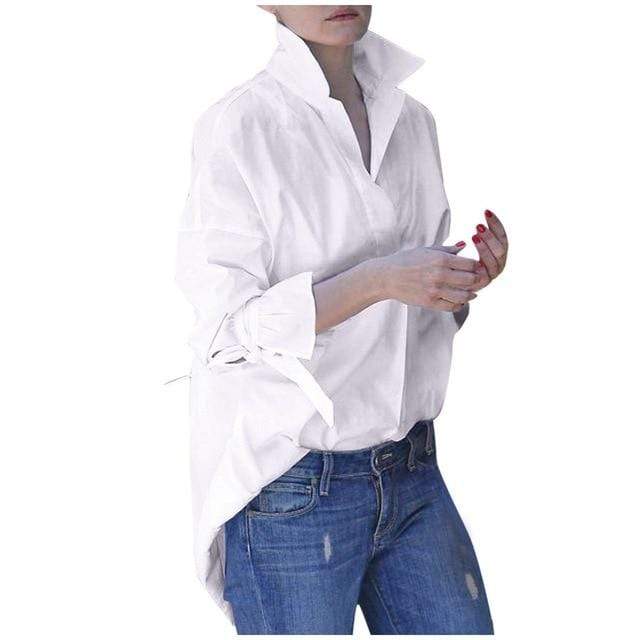 Eleanor Casual Lapel Shirt Buddhatrends