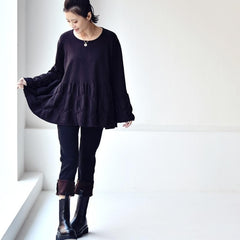 Clarissa Oversized Bell Sleeve Shirt Buddhatrends