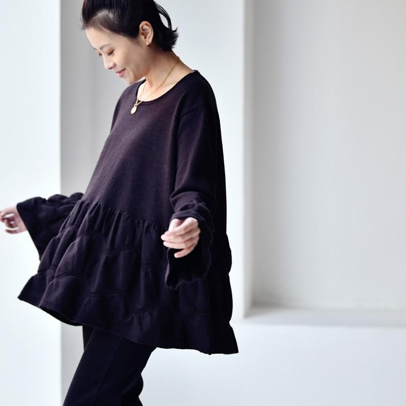 Clarissa Oversized Bell Sleeve Shirt Buddhatrends