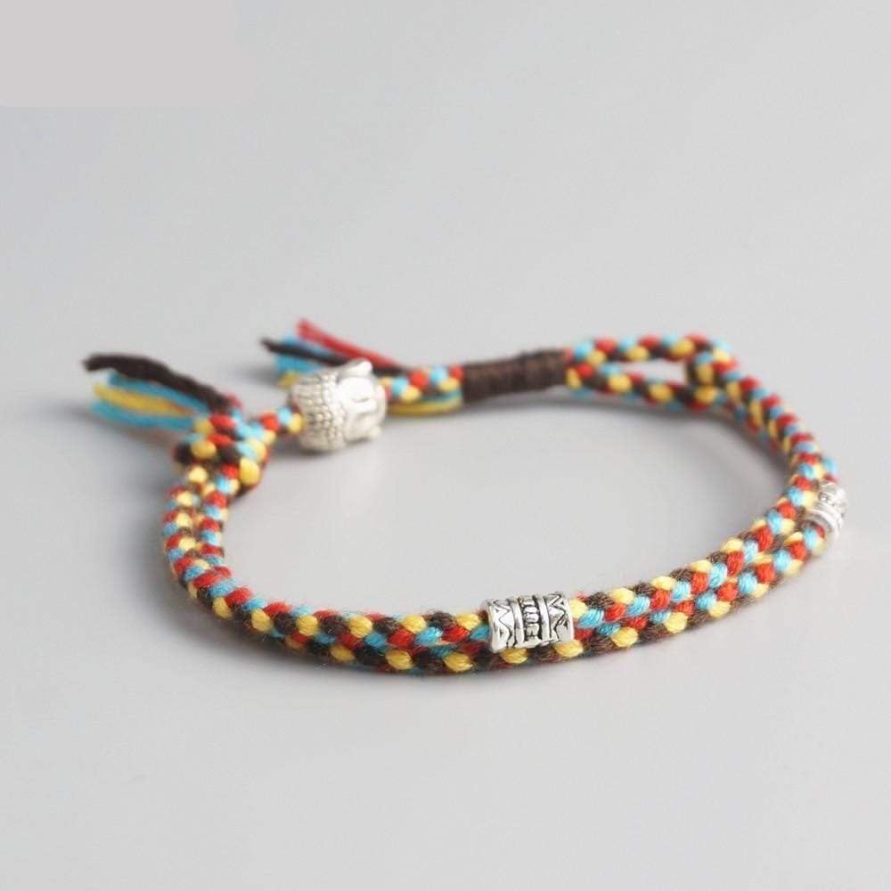 Tibetan Buddha Rope Bracelet Buddhatrends