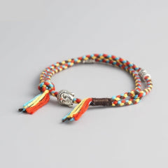 Tibetan Buddha Rope Bracelet Buddhatrends