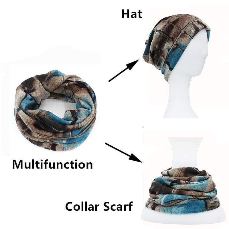 Tie-dye Print Beanie Hats Buddhatrends