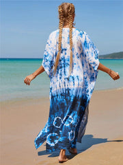 Seaside Tie Dye Beach Dress Buddhatrends