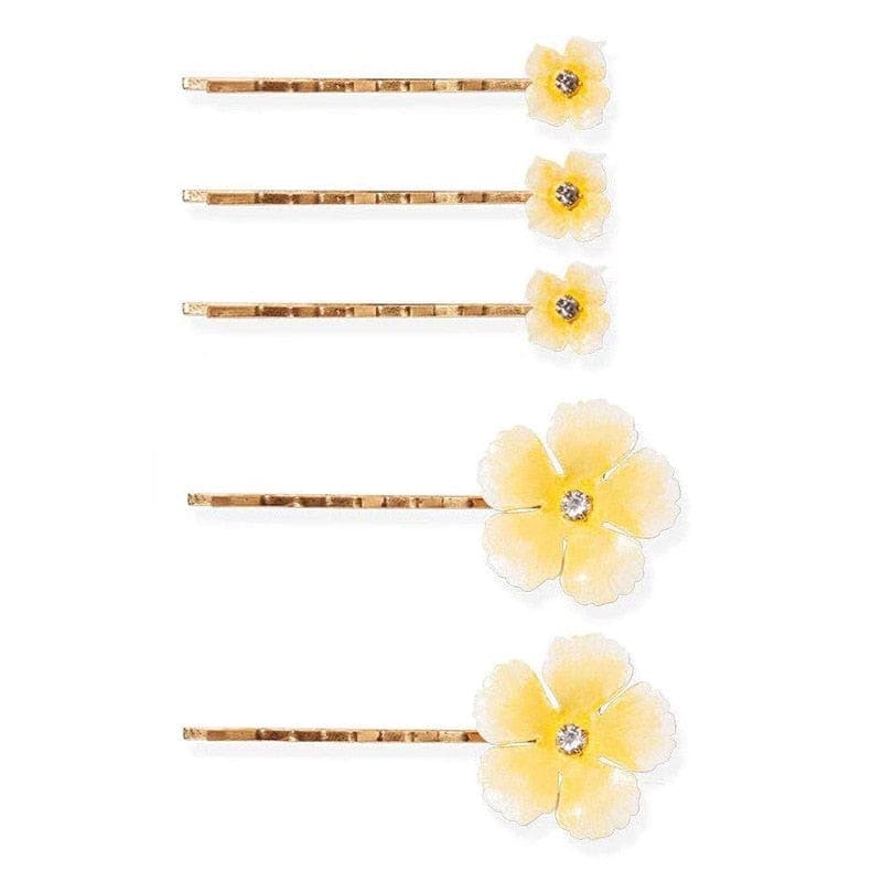 Five Petals Flower Hairpin Set Buddhatrends