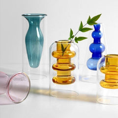 Crystal Glass Hydroponic Vase dylinoshop