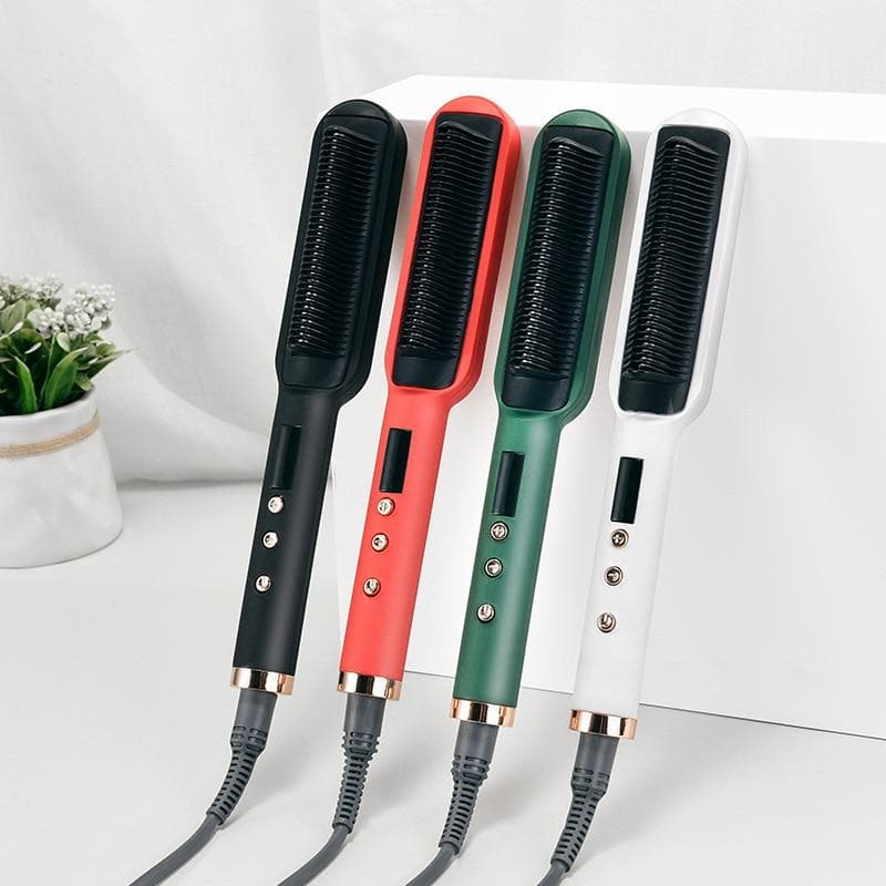 Crown n' Glory™ Hair Straightening Brush DYLINOSHOP