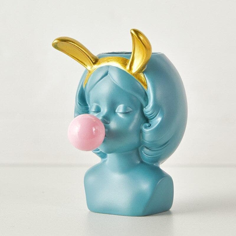 Bubblegum Girl Vase dylinoshop