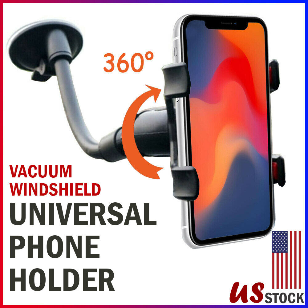 Car Windshield Vacuum Mount Cell Phone Holder Stand dylinoshop