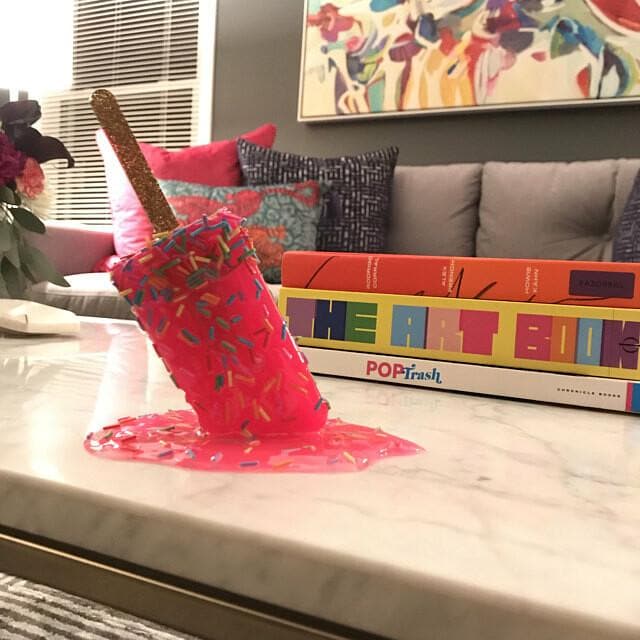 Melting Popsicle Decoration feajoy