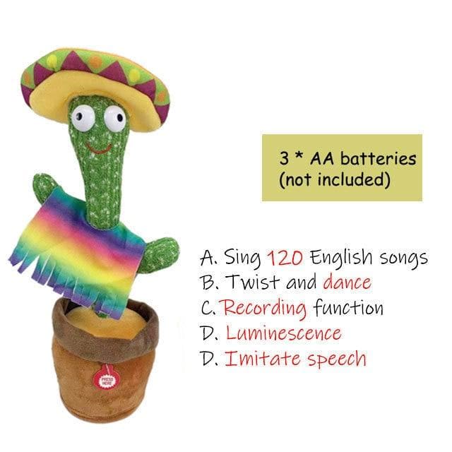 Dancing Cactus Plush Toy DYLINOSHOP