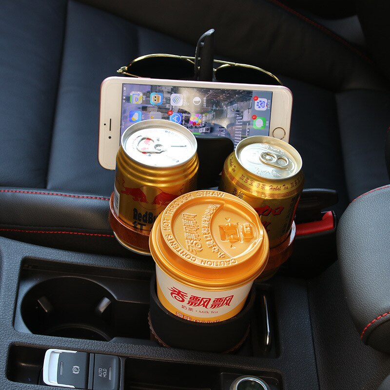 4 In 1 Rotatable Car Cup Holder dylinoshop