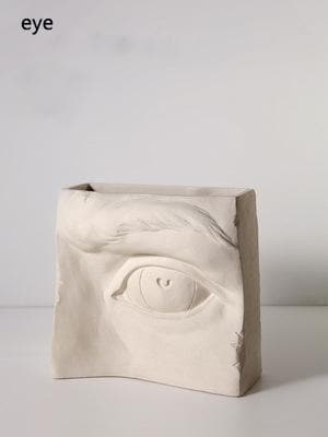 Eye Mouth Ear Shape Vase feajoy