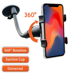 Car Windshield Vacuum Mount Cell Phone Holder Stand dylinoshop