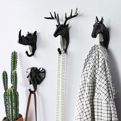 Geometric Wildlife Wall Hook Feajoy