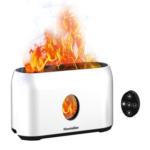 Flame Mist Humidifier with Remote Control (200ml) DYLINOSHOP