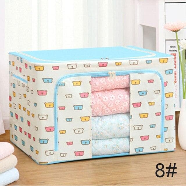 Foldable Cloth Organizer for Clothes/Towels/Sheets DYLINOSHOP