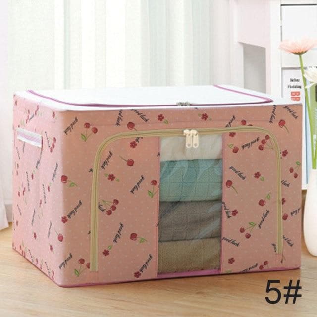 Foldable Cloth Organizer for Clothes/Towels/Sheets DYLINOSHOP