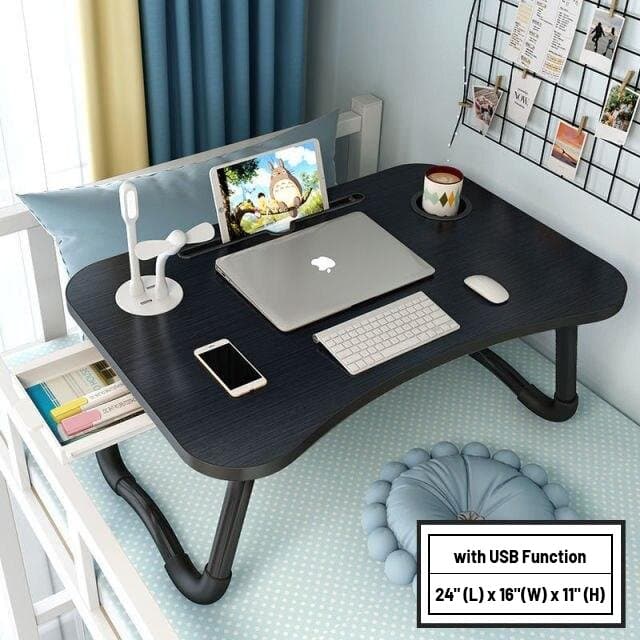 Foldable Work & Study Laptop Desk DYLINOSHOP