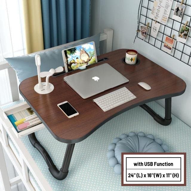 Foldable Work & Study Laptop Desk DYLINOSHOP