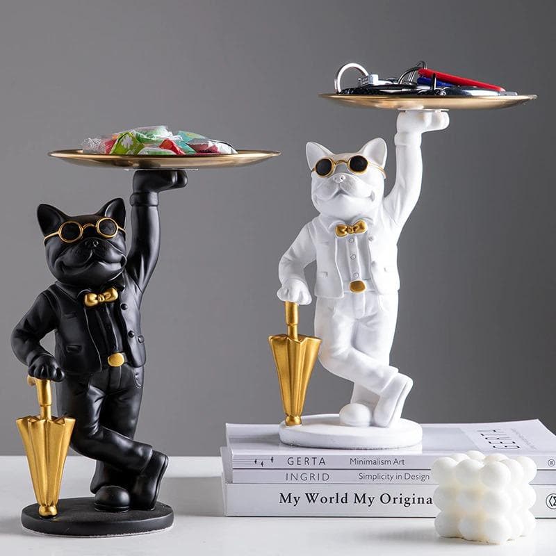 French Bulldog Standing Tray Feajoy