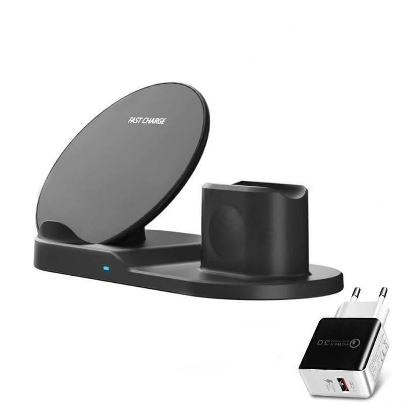 Gear Station 3.0™ - 3 in 1 Fast Wireless Charger Dock Station DYLINOSHOP