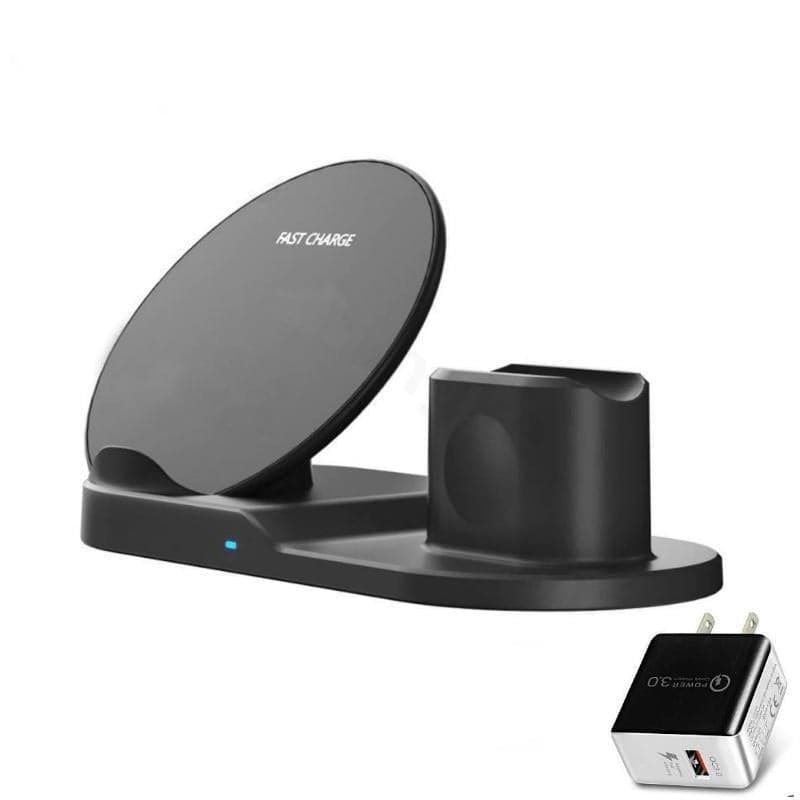 Gear Station 3.0™ - 3 in 1 Fast Wireless Charger Dock Station DYLINOSHOP