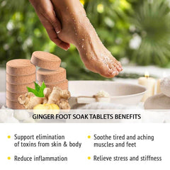 Ginger Foot Soak Tablets DYLINOSHOP