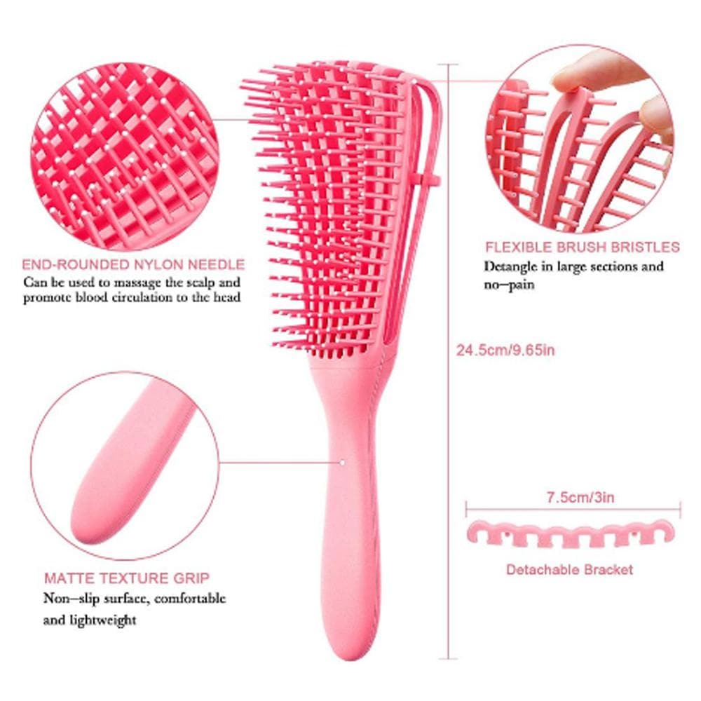 HairLuxePro™ Massage & Detangle Brush - for Curly Hairlocks DYLINOSHOP