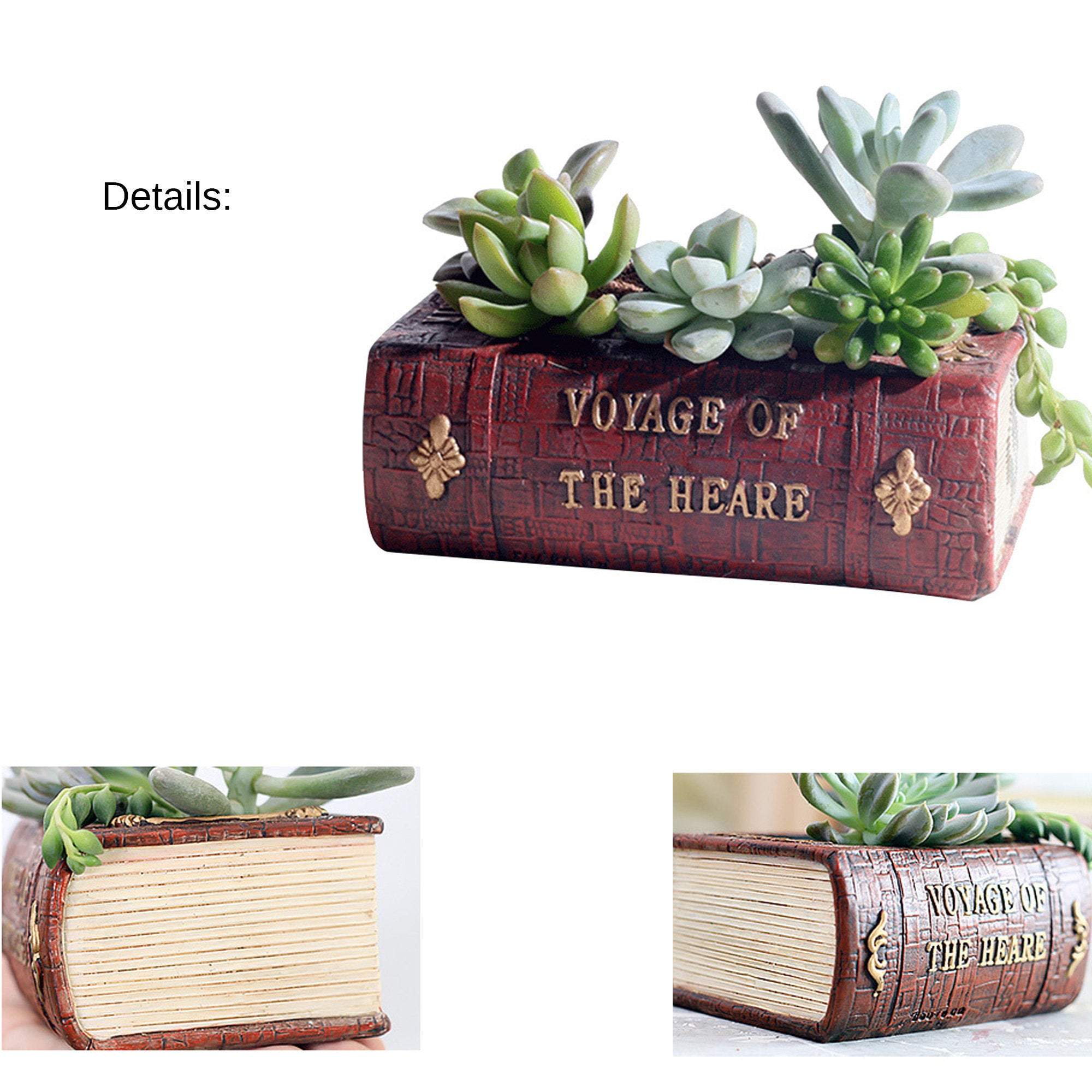 Book Planter dylinoshop