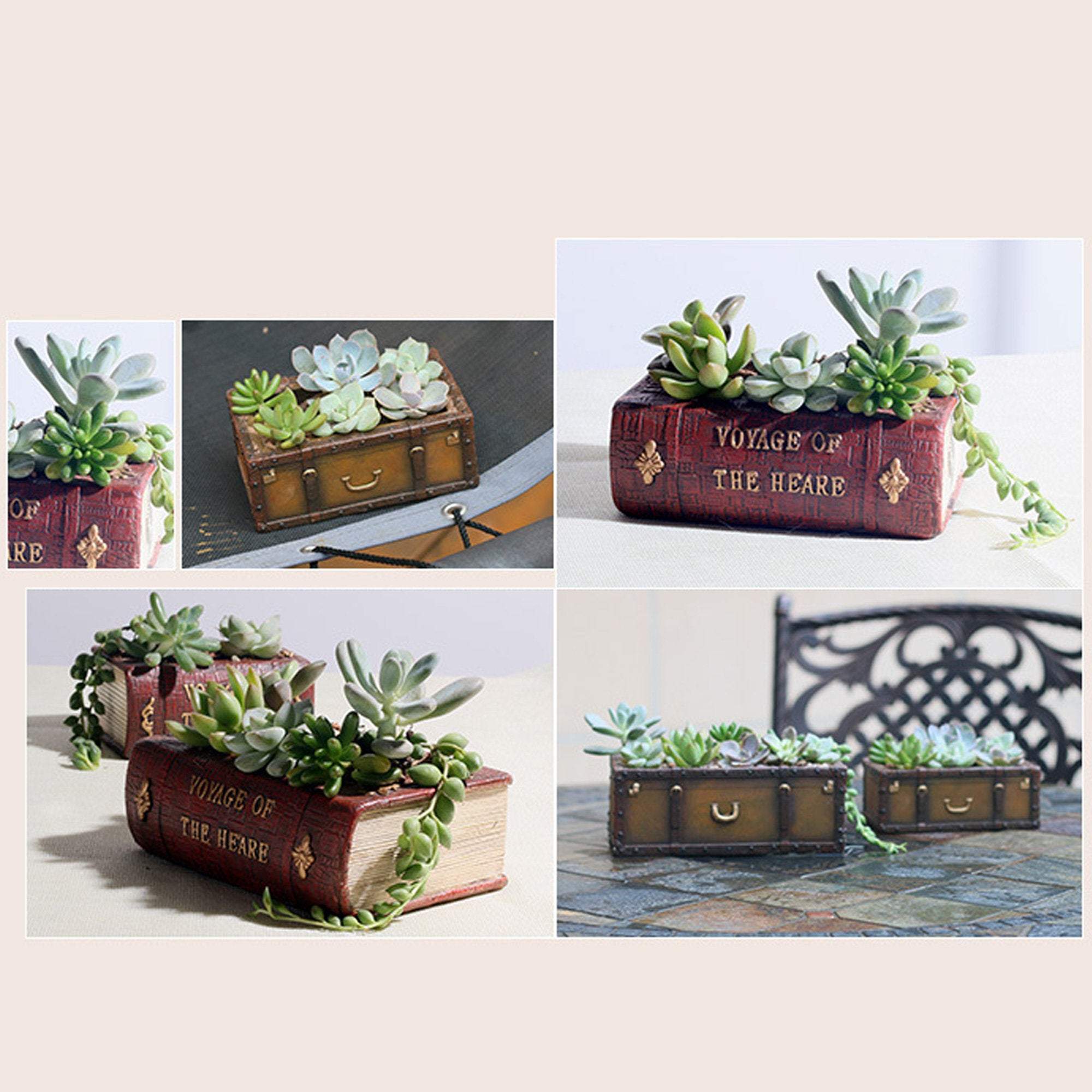 Book Planter dylinoshop