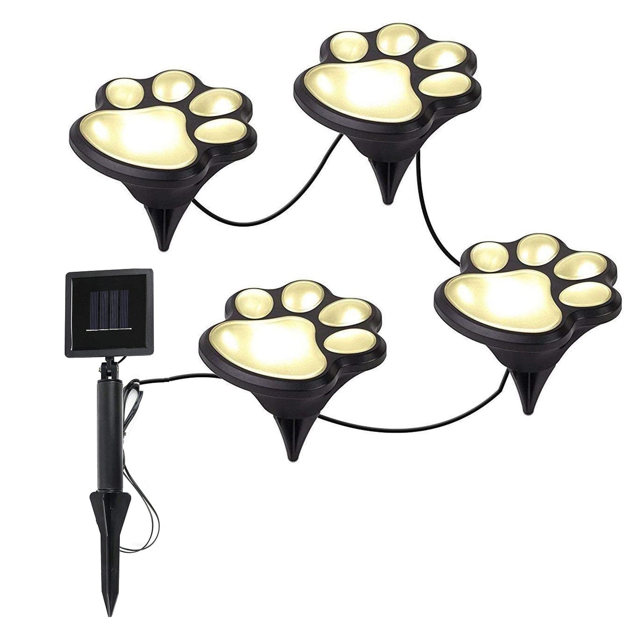 Solar Dog Paw Light feajoy