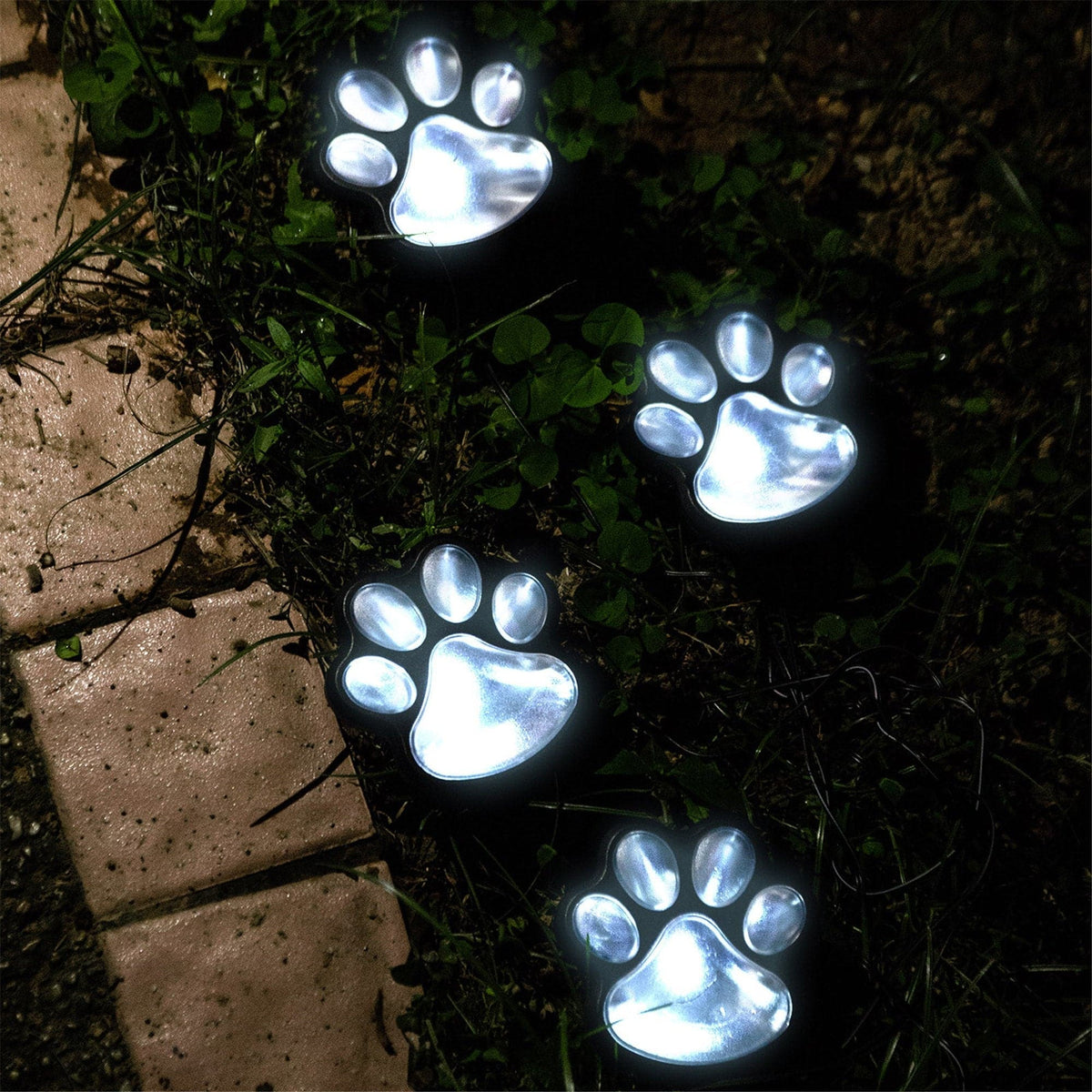 Solar Dog Paw Light feajoy