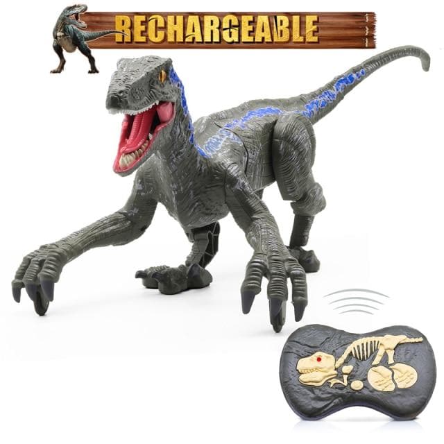 Jurassic Velociraptor Dinosaur RC Toy dylinoshop