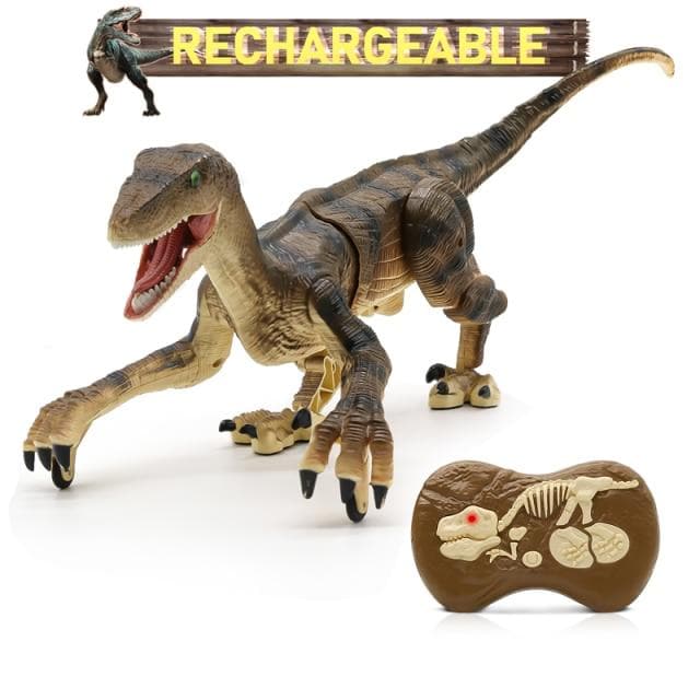 Jurassic Velociraptor Dinosaur RC Toy dylinoshop