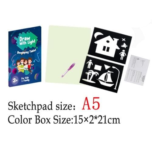 Luminiscent Drawing Board for Kids - DYLINOSHOP