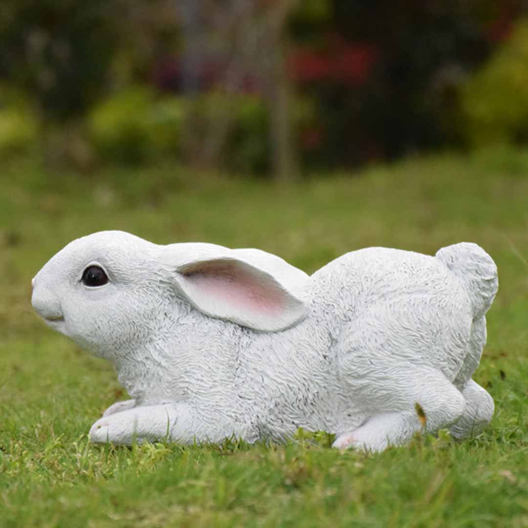 Garden Resin Rabbit Statues Feajoy