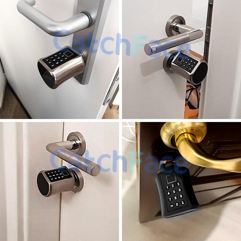 Multi-functional Biometric Cylinder Smart Door Lock DYLINOSHOP