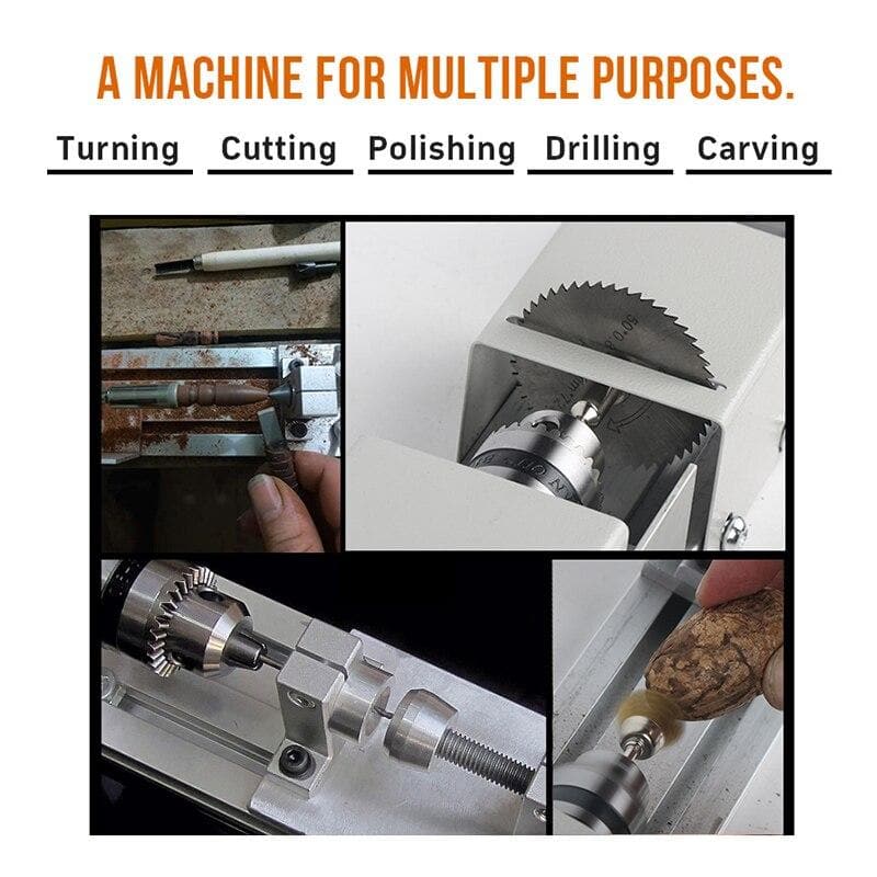 Multifunctional Mini Lathe DYLINOSHOP