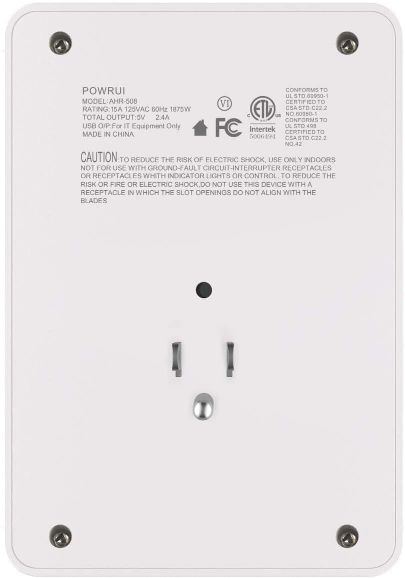 MultiPlug™ Outlet Extender w/ Surge Protector DYLINOSHOP