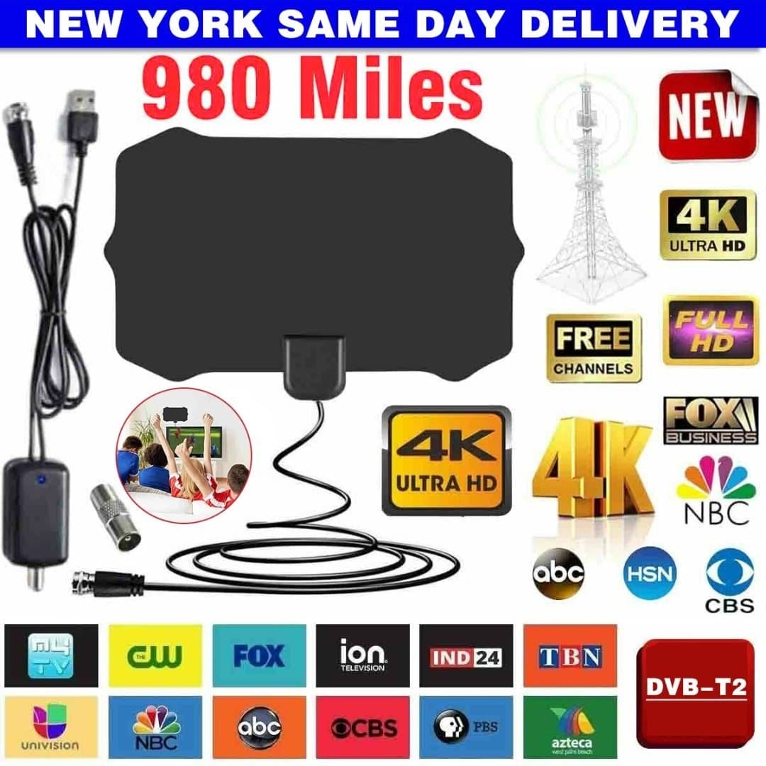 New 980 Mile Digital Indoor Antenna dylinoshop