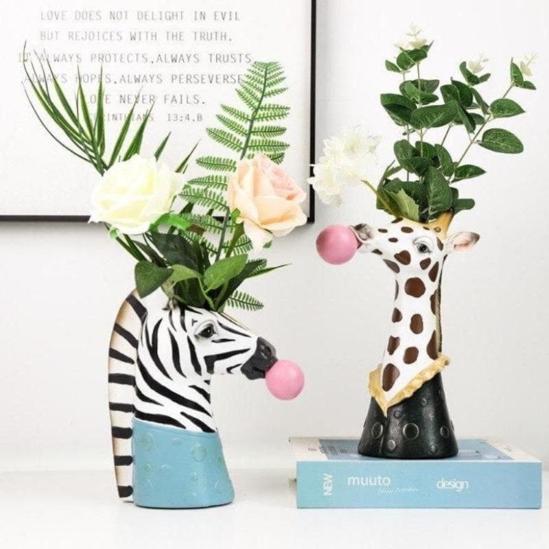 Bubblegum Animal Vase dylinoshop